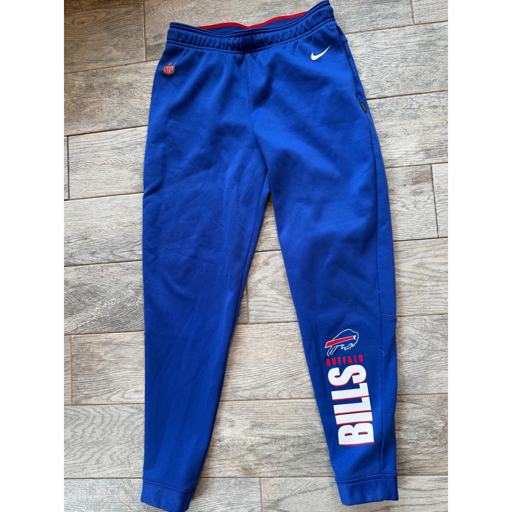 Nike Buffalo Bills NFL Joggers Mens Small Dri-FIT Onfield Track Pants 575536